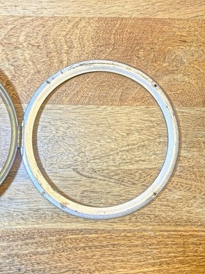 Antique Clock Bezel (No Glass) (147.1mm Dia, 124.8mm Inner Dia) (KD4386)