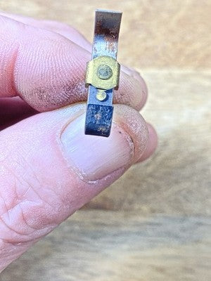 Antique Clock Movement Verge Or Crutch (Measures 14.37mm Between Teeth) (KD3153)