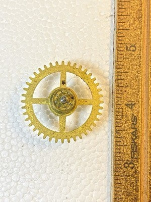 Ingraham (Stamped 5 12) Clock Movement Time Side 3rd Wheel (KD4302)