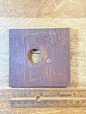 Cuckoo Clock Back (3 11/16 X 3 9/16 Inches)     (KD4046)