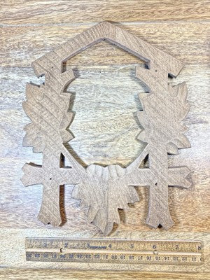 Old Cuckoo Clock  Surround (7 3/4 X 10 1/4 Inches) (LL5304)