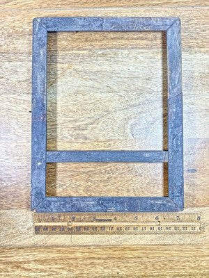 Clock Wooden Door Frame (No Glass) (7 1/8 X 9 3/8 Inches) (LL5341)