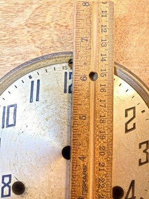 New Haven Clock Bezel W/ Convex Glass (5.5 Inch Dia) KD4337