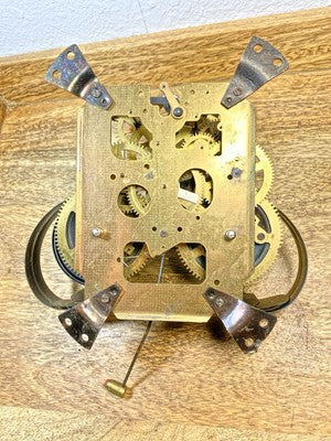 5 1/8 Inch Long Korean Clock Pendulum Rod and Spring (D2926)