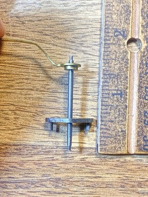 Unmarked Plymouth Clock Verge (See Pics To ID Movement) (KD4500)