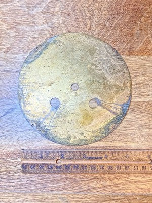 Herschede Clock Dial Pan (See Pics To ID Mvmt))  (KD4206)