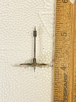 P. Japy (Stamped 1878) Clock Movement Time Side 4th Wheel (KD3032)
