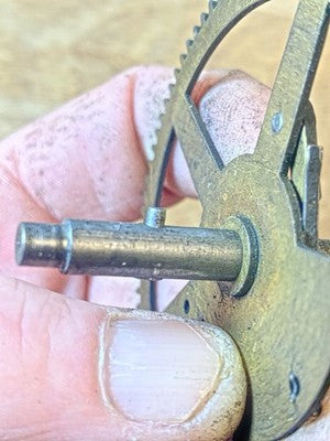 Ingraham (Stamped 10/29) Clock Time Side Main Wheel - Vintage Clock Parts KD3429