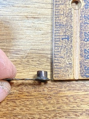 Clock Hour Hand 1 7/8" Long (Arbor Is 5.4mm Dia.) - Vintage Clock Parts KD3318