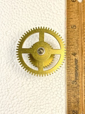 1161-853 Hermle Grandfather Clock Movement Time Side 3rd Wheel (KD2813)