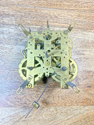 New Haven Clock Movement Dial Pan (See Pics to ID Movement) (KD2534)