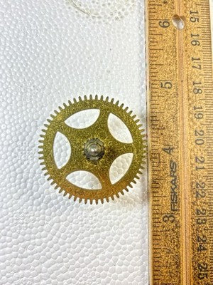 Ingersoll Clock Movement Strike Side 2nd Wheel (See Pics To ID Movement) (KD3070
