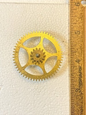 Gilbert Clock Movement (Stamped 30) Strike Side 2nd Wheel (KD4600)