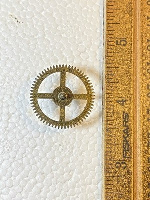 GM Angem Cuckoo Clock Movement Time Side 2nd Wheel  (KD4058)