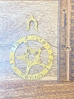 Gilbert Clock Movement (Stamped 24) Count Wheel  (KD4389)