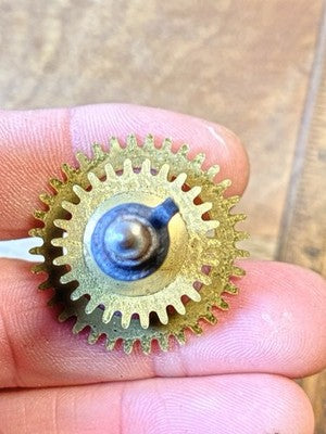 Made In Japan Clock Movement Hands Post (See Pics To ID Mvmt)  KD4269