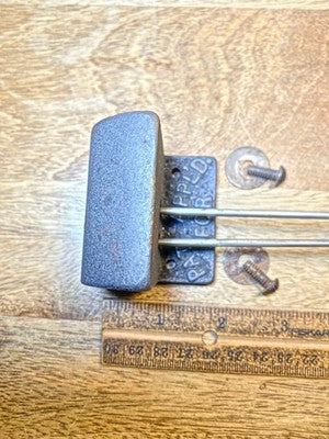 2 Rod Clock Chimes Bar, 9 7/8 Inches Long   (LL5379)