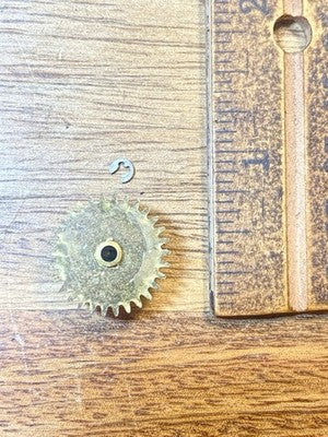 FHS Hermle 340-020 Clock  Small Transmission Wheel - Vintage Clock Parts KD4537