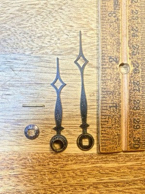 Old Seth Thomas Clock Movement Hands Set (Fits 89IM Model Movement)  (K4530)