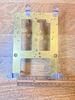 Sessions Bim Bam Clock Movement Front Plate (Pivots Look Good) (KD4424)