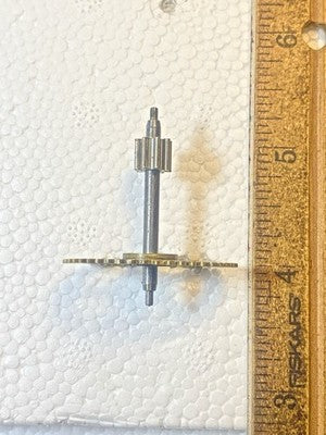 Gilbert Clock Movement (Stamped 24) Time Side 3rd Wheel  (KD4372)