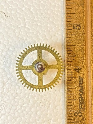 Herschede Clock Movement Time Side 2nd Wheel (See Pics To ID Mvmt))  (KD4217)