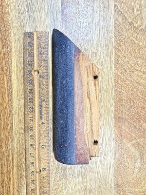 Antique Mantel Clock Wooden Side Trim Part   (KD3107)