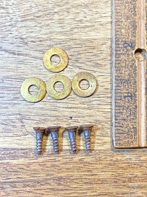 Antique New Haven Clock Movement Mounting Screws   (KD4317)