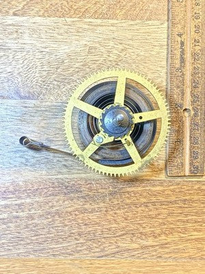 Ingraham (Stamped 5 12) Clock Movement Time Side Main Wheel (KD4311)