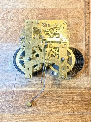 New Haven Wall Clock Movement Count Wheel Lever (See Pics To ID Mvmt) KD4525
