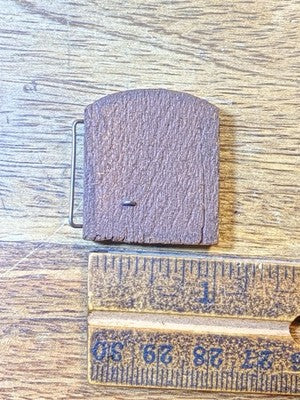 Cuckoo Clock Door (31.4mm X 27.3mm)- Vintage Clock Parts KD4121