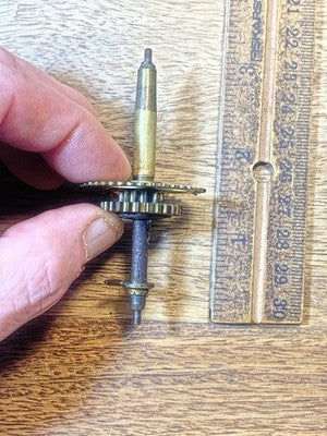 Gilbert Clock (Steel Plates) Hands Post (See Pics to ID) KD4444