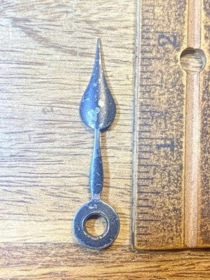 Rusty Clock Hour Hand 2 Inches Long (Arbor Is 5.0mm Dia.) -     KD4480