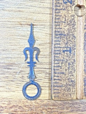 Clock Hour Hand 1.5 Inches Long (Arbor Dia 0.24 inches)    (KD3125)