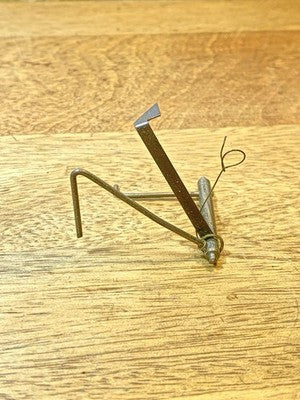 Old Sessions Clock Movement Drop Lever (See Pics to ID Mvmt) (KD4576)