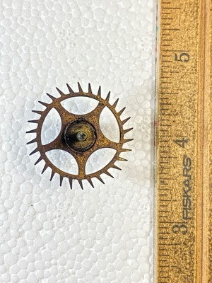 Gilbert Clock Movement (Stamped 23)  Escape Wheel    (KD2763)