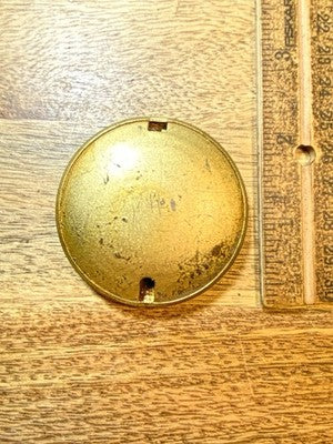 Old 4.1oz Clock Pendulum Bob (Needs Rod And Rating Nut)     (KD3471)