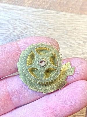 Unmarked Plymouth Clock Hour Wheel (See Pics To ID Movement) (KD4497)