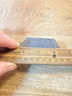 Seth Thomas Clock 2 Rod Chime Bar (12 1/2 Inches Long) (LL5386)