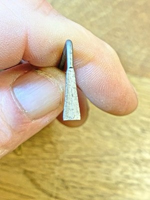 Sessions Chime Clock Chime Count Wheel Lever - Vintage Clock Parts KD3402