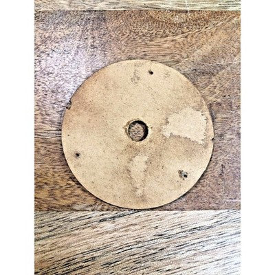 Small Novelty Cuckoo Clock Dial Pan 2 7/16 Inch Diameter (K7300)