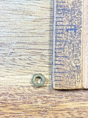 Sessions Clock Movement Plate Nut  (See Pics To ID Movement) (KD3245)