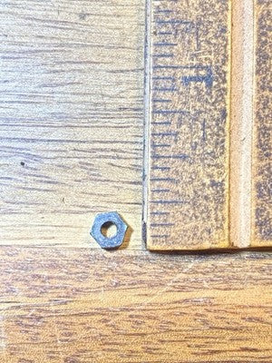 GM Amgen Cuckoo Clock Movement Plate Nut  (KD4169)