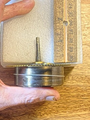 Sessions Chime Clock Time  Side Main Wheel - Vintage Clock Parts KD3408