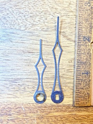 Gilbert Clock Movement (Stamped 30) Hands Set (See Pics To ID Mvmt)   (KD4594)