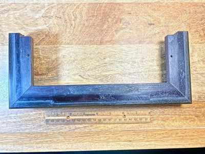 Wooden Mantel Clock Base (12 1/2 X 5 1/8 Inches)    (LL5356)
