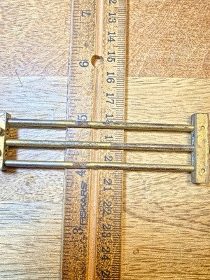 Clock Pendulum Parts (10 7/8 Inches Long)    (KD3588)