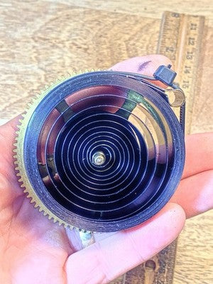 Gilbert Clock Movement (Stamped 30) Strike Side Main Wheel (KD4610)