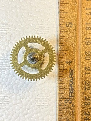 Hermle 451-050 Clock Strike Side 3rd Wheel - Vintage Clock Parts   (KD3599)
