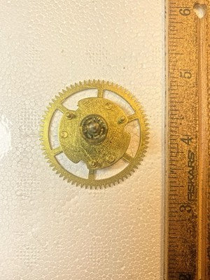 Seth Thomas 89K Clock Strike Side 3rd Wheel - Vintage Clock Parts KD3474